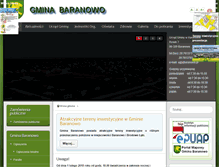 Tablet Screenshot of baranowo.pl